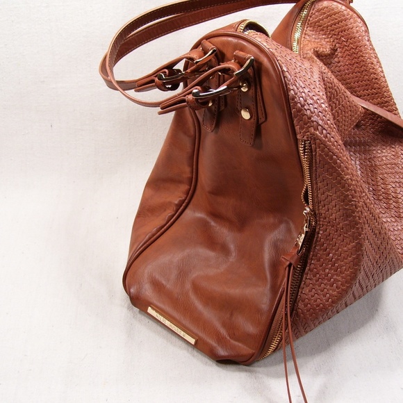 Extra Large Faux Leather Satchel - Picture 2 of 8